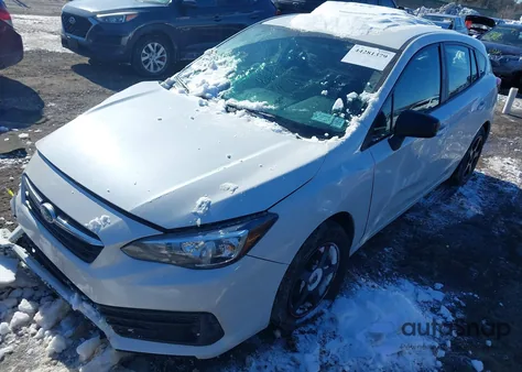 2022 Subaru Impreza Base 5-Door z USA, uszkodzony, nr VIN 4S3GTAB60N3702211
